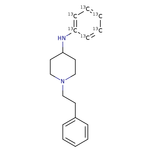 1-phenethyl-N-(phenyl-13C6)piperidin-4-amine