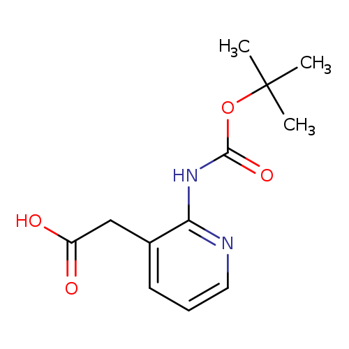 3-Pyridineacetic acid, 2-[[(1,1-dimethylethoxy)carbonyl]amino]-