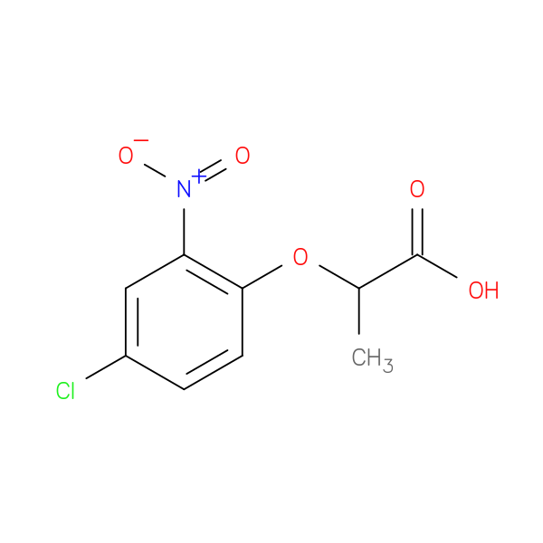 2-(4-chloro-2-nitrophenoxy)propanoic acid