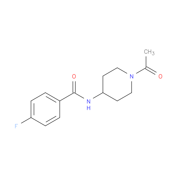 N-(1-Acetylpiperidin-4-yl)-4-Fluorobenzamide