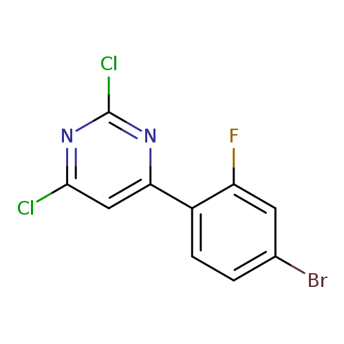 4-(4-bromo-2-fluorophenyl)-2,6-dichloropyrimidine