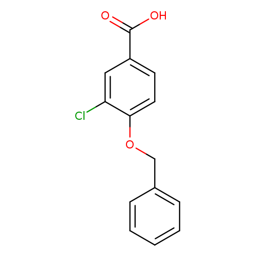 Benzoic acid, 3-chloro-4-(phenylmethoxy)-