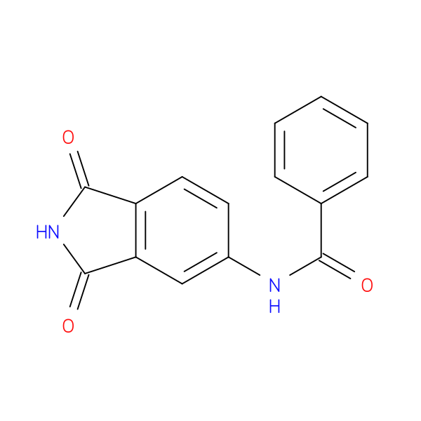 N-(1,3-dioxo-2,3-dihydro-1H-isoindol-5-yl)benzamide