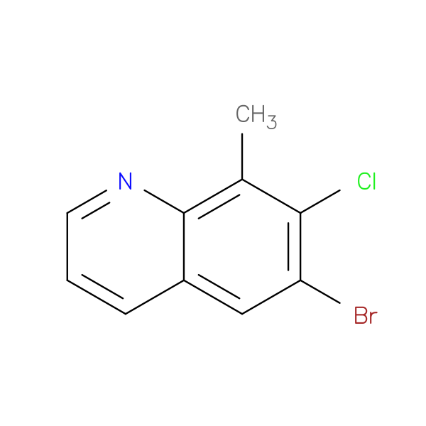 6-Bromo-7-chloro-8-methylquinoline