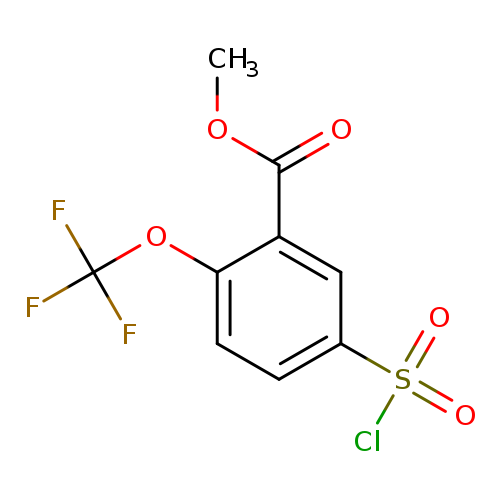 methyl 5-(chlorosulfonyl)-2-(trifluoromethoxy)benzoate