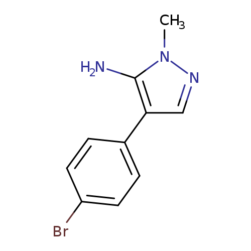 4-(4-bromophenyl)-1-methyl-1H-pyrazol-5-amine