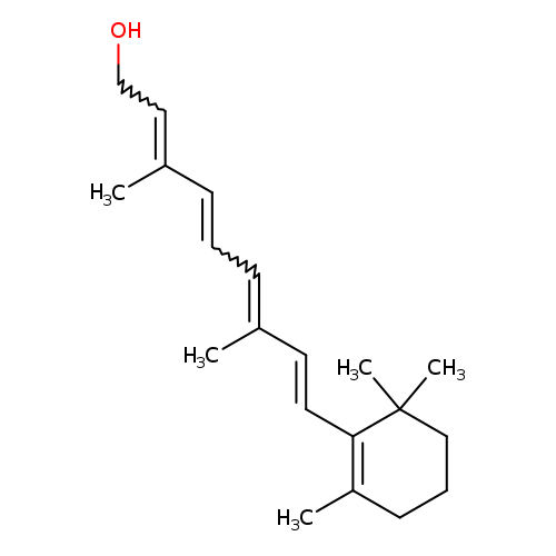 (2E,4Z,6E,8E)-3,7-dimethyl-9-(2,6,6-trimethyl-1-cyclohexenyl)nona-2,4,6,8-tetraen-1-ol