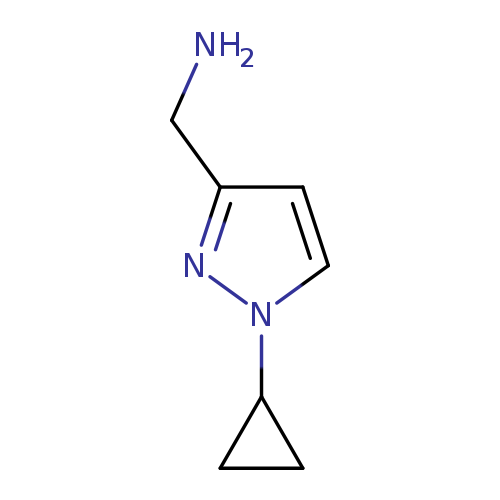 (1-cyclopropyl-1H-pyrazol-3-yl)methanamine