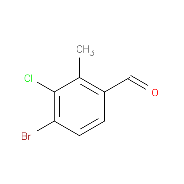 4-Bromo-3-chloro-2-methylbenzaldehyde