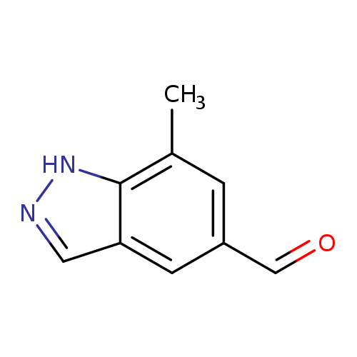 1H-Indazole-5-carboxaldehyde, 7-methyl- (9CI)