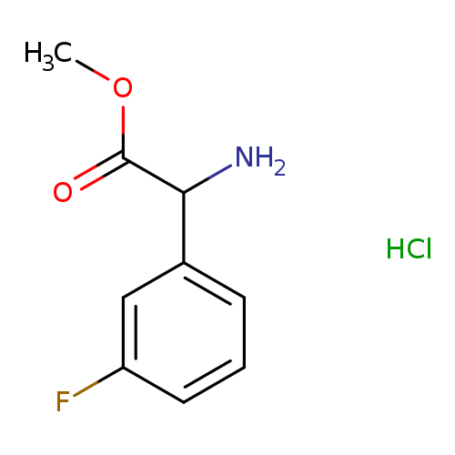 Methyl 2-amino-2-(3-fluorophenyl)acetate hydrochloride