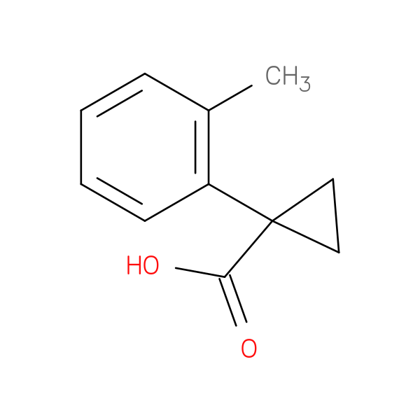 1-(2-Methylphenyl)cyclopropanecarboxylic acid