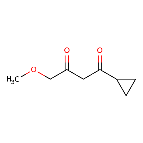 1-cyclopropyl-4-methoxybutane-1,3-dione