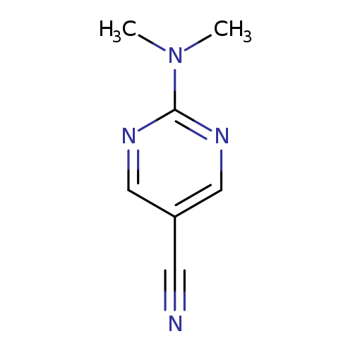 5-Pyrimidinecarbonitrile, 2-(dimethylamino)- (9CI)