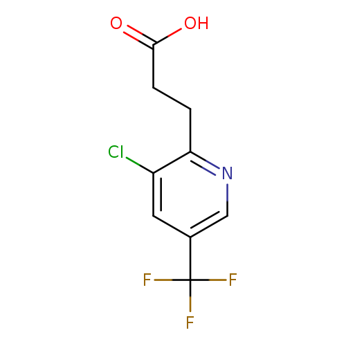 3-[3-chloro-5-(trifluoromethyl)pyridin-2-yl]propanoic acid