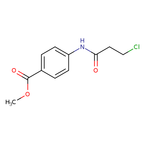 Methyl 4-[(3-chloropropanoyl)amino]benzoate