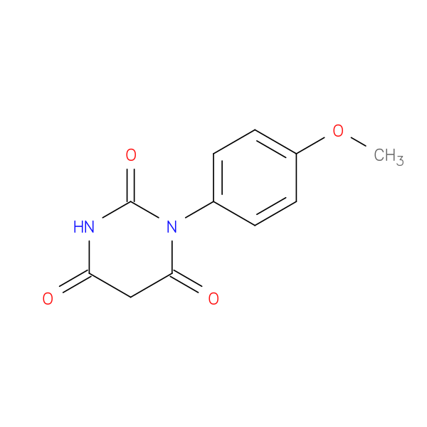 1-(4-methoxyphenyl)-1,3-diazinane-2,4,6-trione