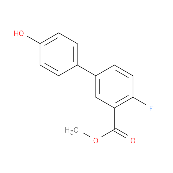 Methyl 4-fluoro-4'-hydroxybiphenyl-3-carboxylate