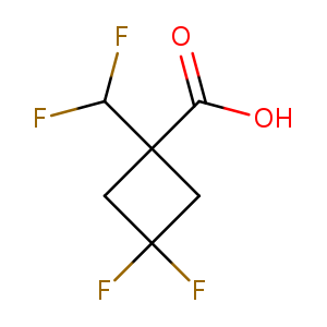 1-(difluoromethyl)-3,3-difluorocyclobutane-1-carboxylic acid
