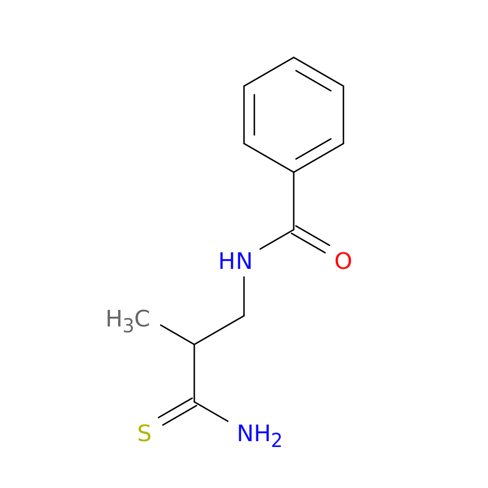 N-(2-carbamothioyl-2-methylethyl)benzamide