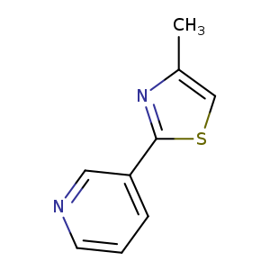 3-(4-methyl-1,3-thiazol-2-yl)pyridine