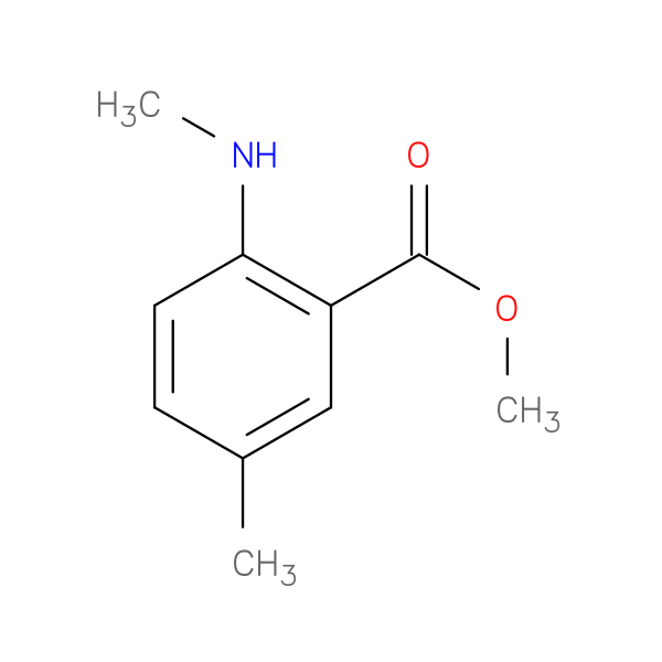 Benzoic acid, 5-methyl-2-(methylamino)-, methyl ester
