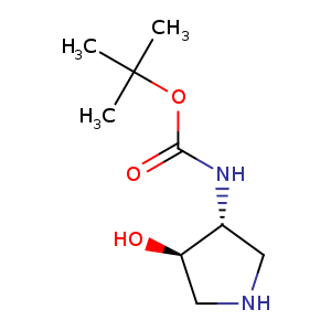 (3R,4R)-3-(N-Boc)amino-4-hydroxypyrrolidine