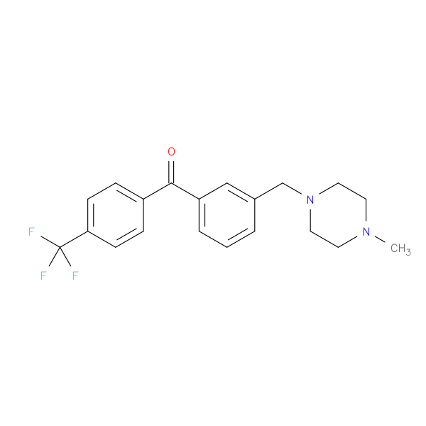 3-(4-METHYLPIPERAZIN-1-YLMETHYL)-4'-TRIFLUOROMETHYLBENZOPHENONE