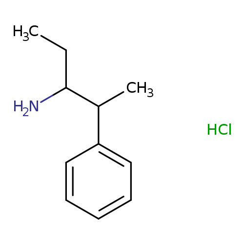 2-phenylpentan-3-amine hydrochloride