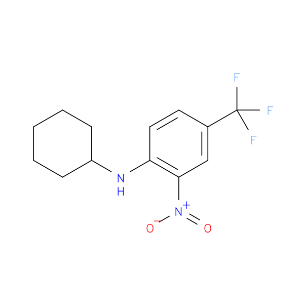 N-cyclohexyl-2-nitro-4-(trifluoromethyl)aniline