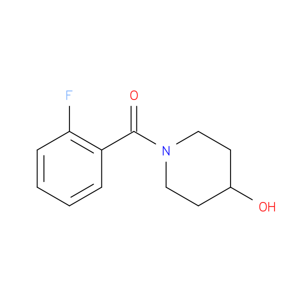 (2-Fluorophenyl)(4-hydroxypiperidin-1-yl)methanone