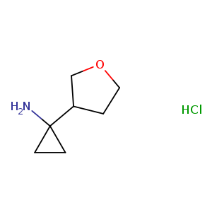 [1-(Tetrahydrofuran-3-yl)cyclopropyl]amine hydrochloride