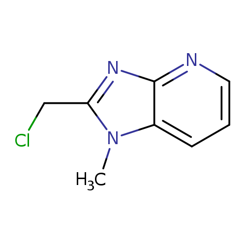 1H-Imidazo[4,5-b]pyridine, 2-(chloromethyl)-1-methyl-