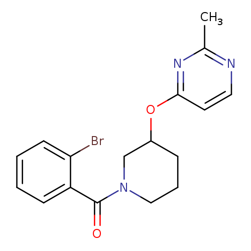 4-{[1-(2-bromobenzoyl)piperidin-3-yl]oxy}-2-methylpyrimidine