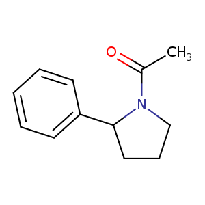 Pyrrolidine,  1-acetyl-2-phenyl-  (9CI)
