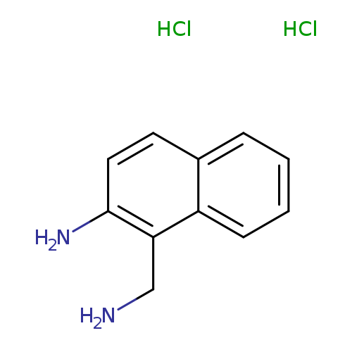1-(aminomethyl)naphthalen-2-amine dihydrochloride