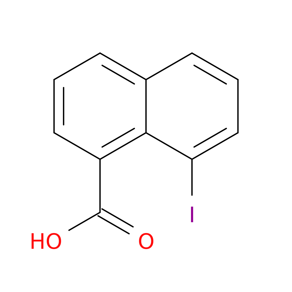 8-Iodo-1-naphthoic acid