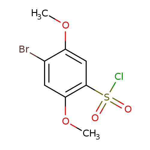 4-bromo-2,5-dimethoxybenzene-1-sulfonyl chloride