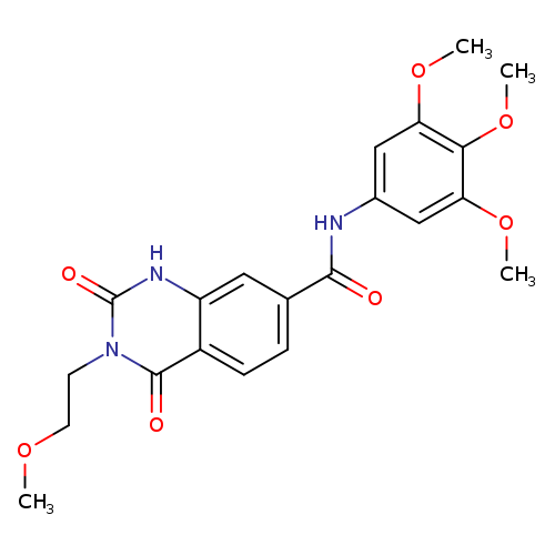 3-(2-methoxyethyl)-2,4-dioxo-N-(3,4,5-trimethoxyphenyl)-1,2,3,4-tetrahydroquinazoline-7-carboxamide