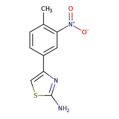 4-(4-methyl-3-nitrophenyl)-1,3-thiazol-2-amine