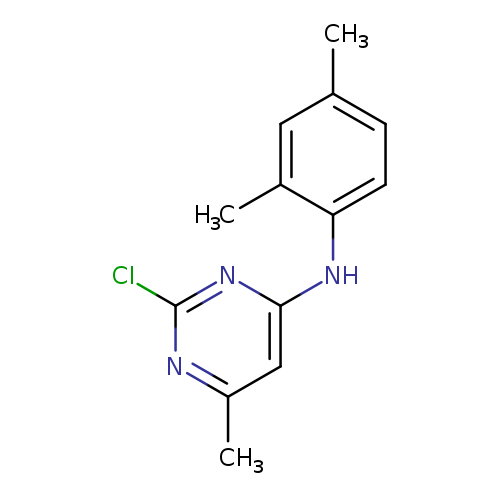 2-chloro-N-(2,4-dimethylphenyl)-6-methylpyrimidin-4-amine