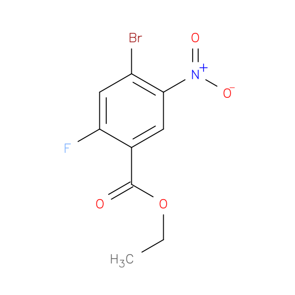 ethyl 4-bromo-2-fluoro-5-nitrobenzoate