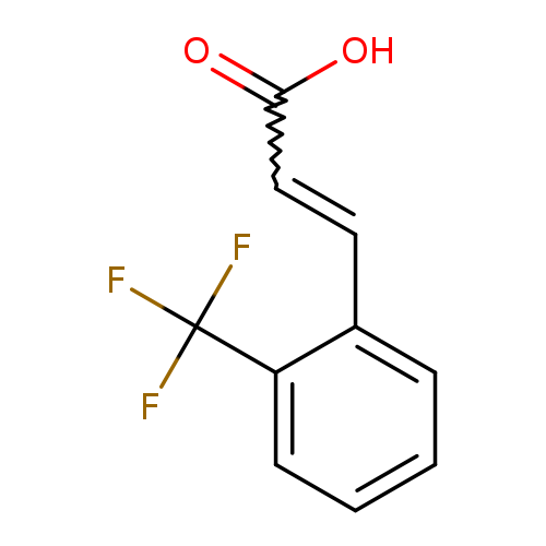2-Propenoic acid, 3-[2-(trifluoromethyl)phenyl]-