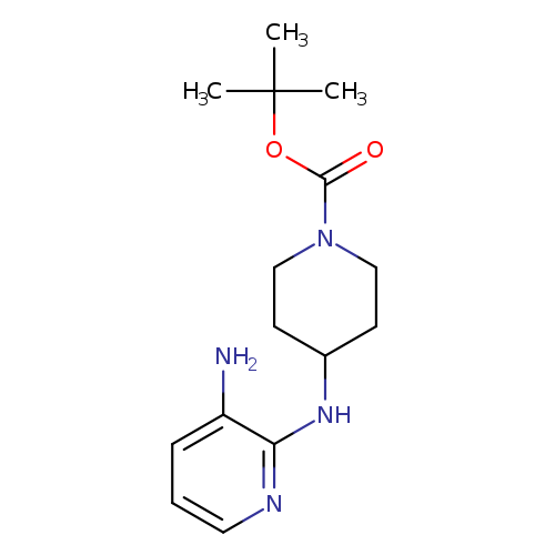 tert-butyl 4-[(3-aminopyridin-2-yl)amino]piperidine-1-carboxylate