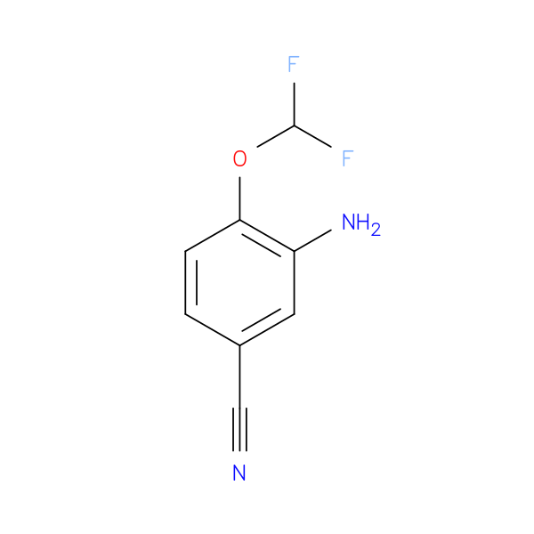 3-Amino-4-(difluoromethoxy)benzonitrile