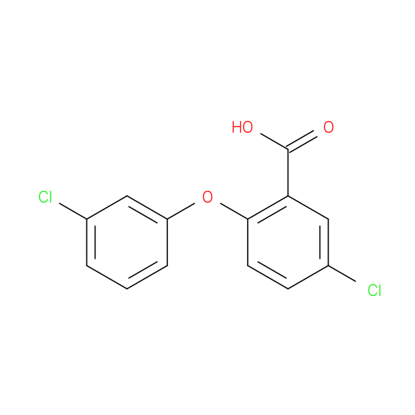 5-chloro-2-(3-chlorophenoxy)benzoic acid