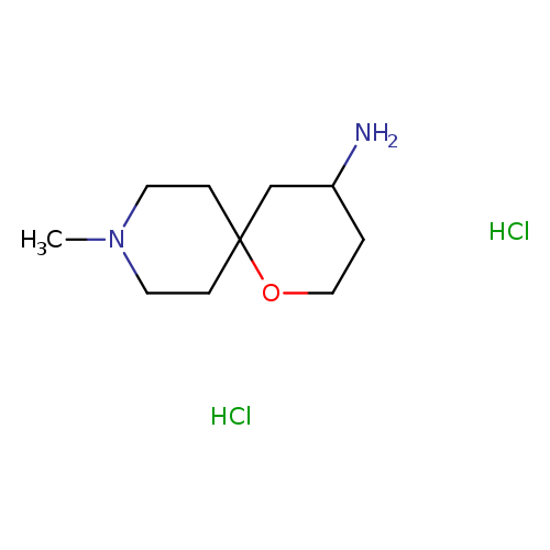 9-Methyl-1-oxa-9-azaspiro[5.5]undecan-4-amine dihydrochloride