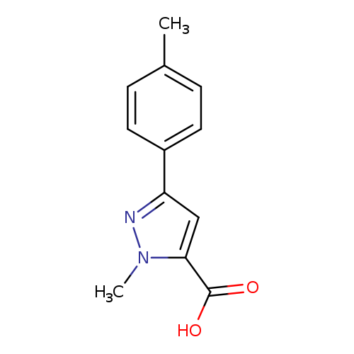 1-Methyl-3-(p-tolyl)-1H-pyrazole-5-carboxylic acid
