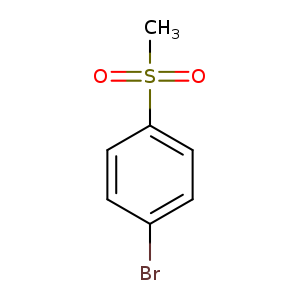 Benzene, 1-bromo-4-(methylsulfonyl)-