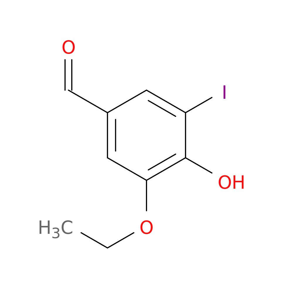 3-Ethoxy-4-hydroxy-5-iodobenzaldehyde